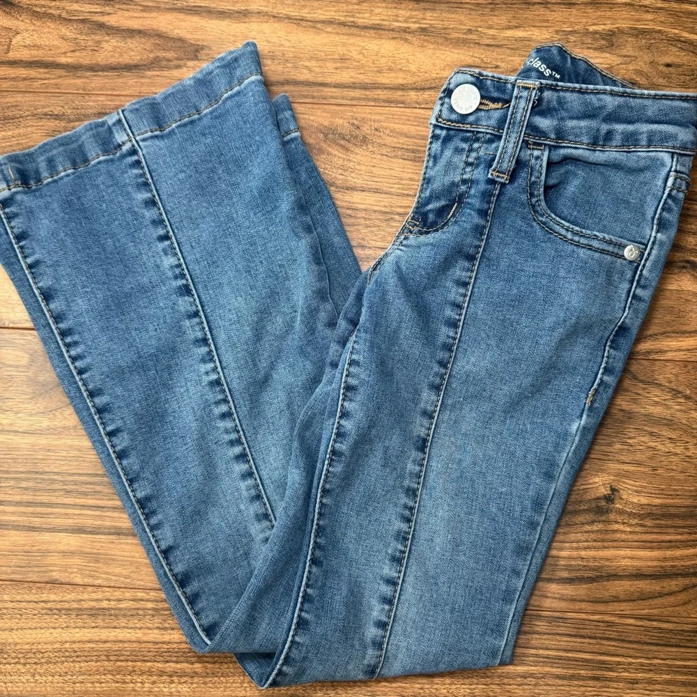 Art‎ class girls Blue Jeans size 6 Flare Low Rise